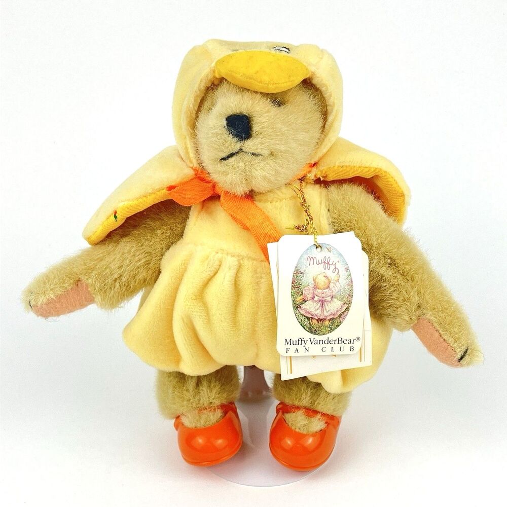 Muffy VanderBear Chick | Base Bear & Outfit Fan Club 1990 /w Tags 8" NABCO